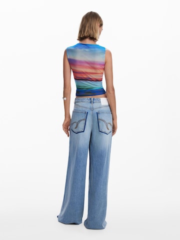 Desigual Широки крачоли Дънки 'AW25' в синьо