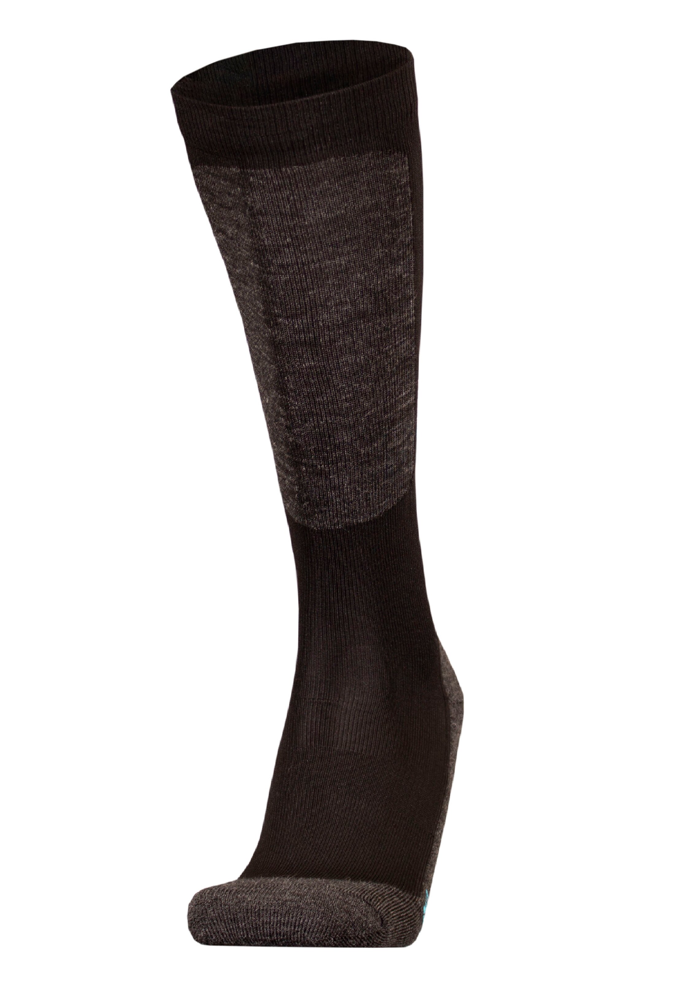 UphillSport Athletic Socks in Black: front