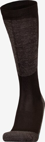 UphillSport Athletic Socks in Black: front