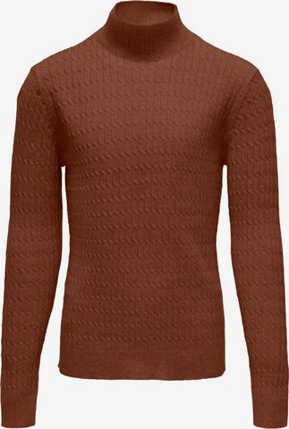 KIDS ONLY Sweater in Brown: front