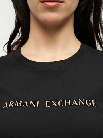 ARMANI EXCHANGE Póló - fekete