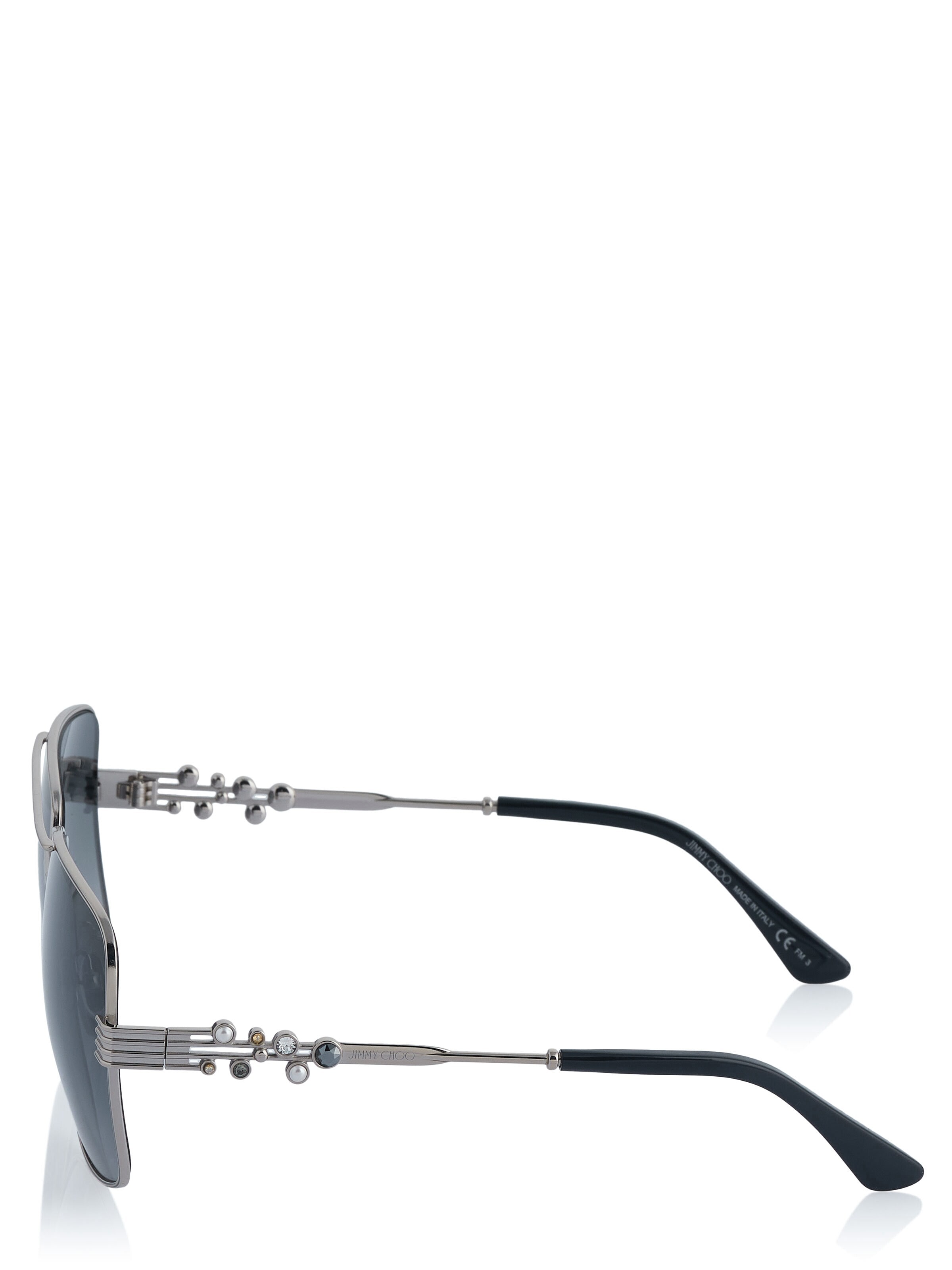Lunettes de soleil JIMMY CHOO en argent