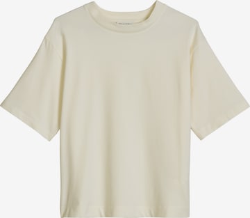 T-shirt Marc O'Polo en blanc : devant