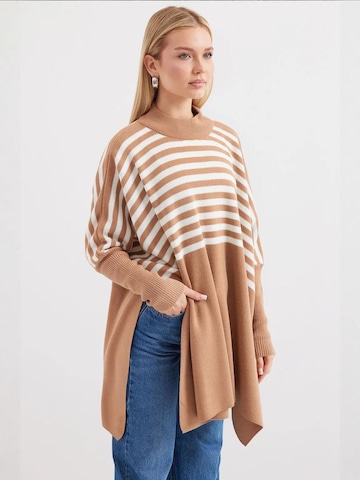 Bigdart Trui in Beige: voorkant