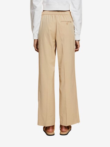 ESPRIT Loosefit Pantalon in Beige