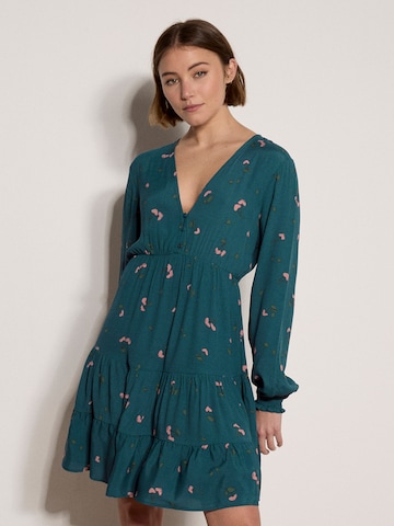 Apricot Jurk ' ' in Blauw