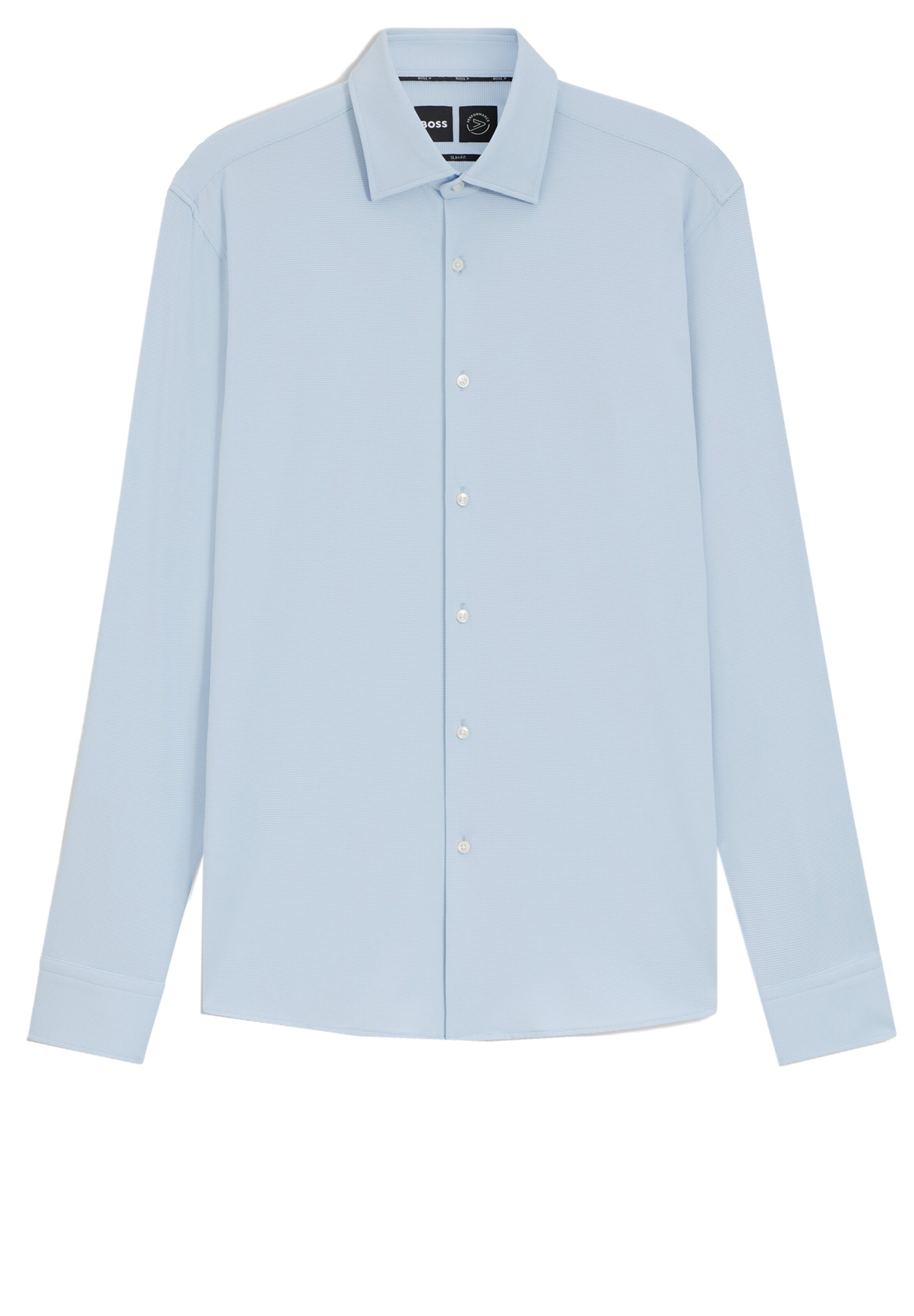 BOSS Regular Fit Hemd in Blau: Vorderseite