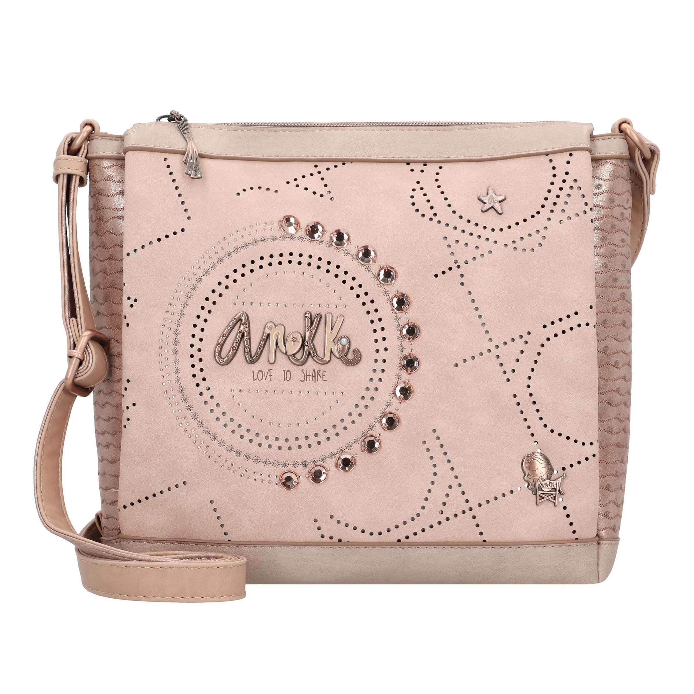 Anekke Umhängetasche 'Studio' in Pink: Vorderseite