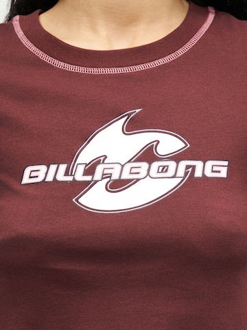 BILLABONG Tričko 'SUPALOVE' – hnědá