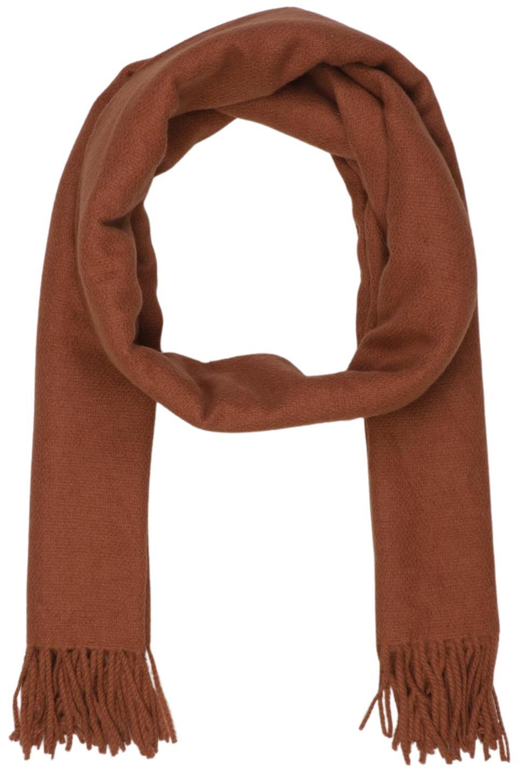MANGO Scarf & Wrap in One size in Brown: front