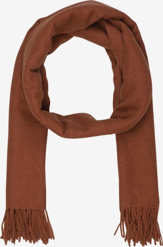 MANGO Scarf & Wrap in One size in Brown: front
