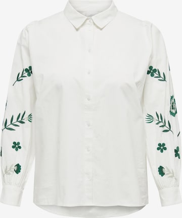 ONLY Carmakoma Blouse in White: front