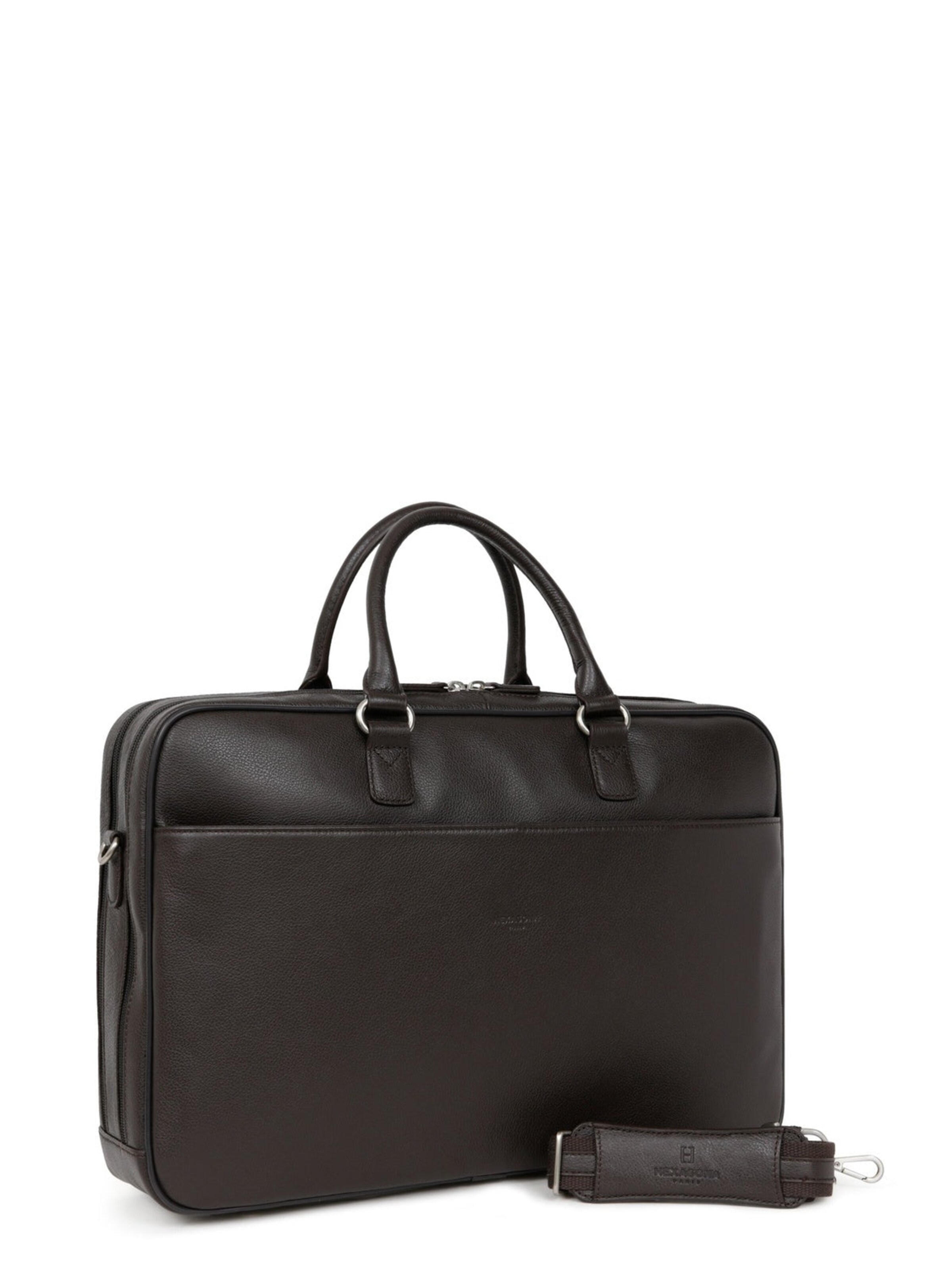 Hexagona Handbag 'Confort Business' in Brown