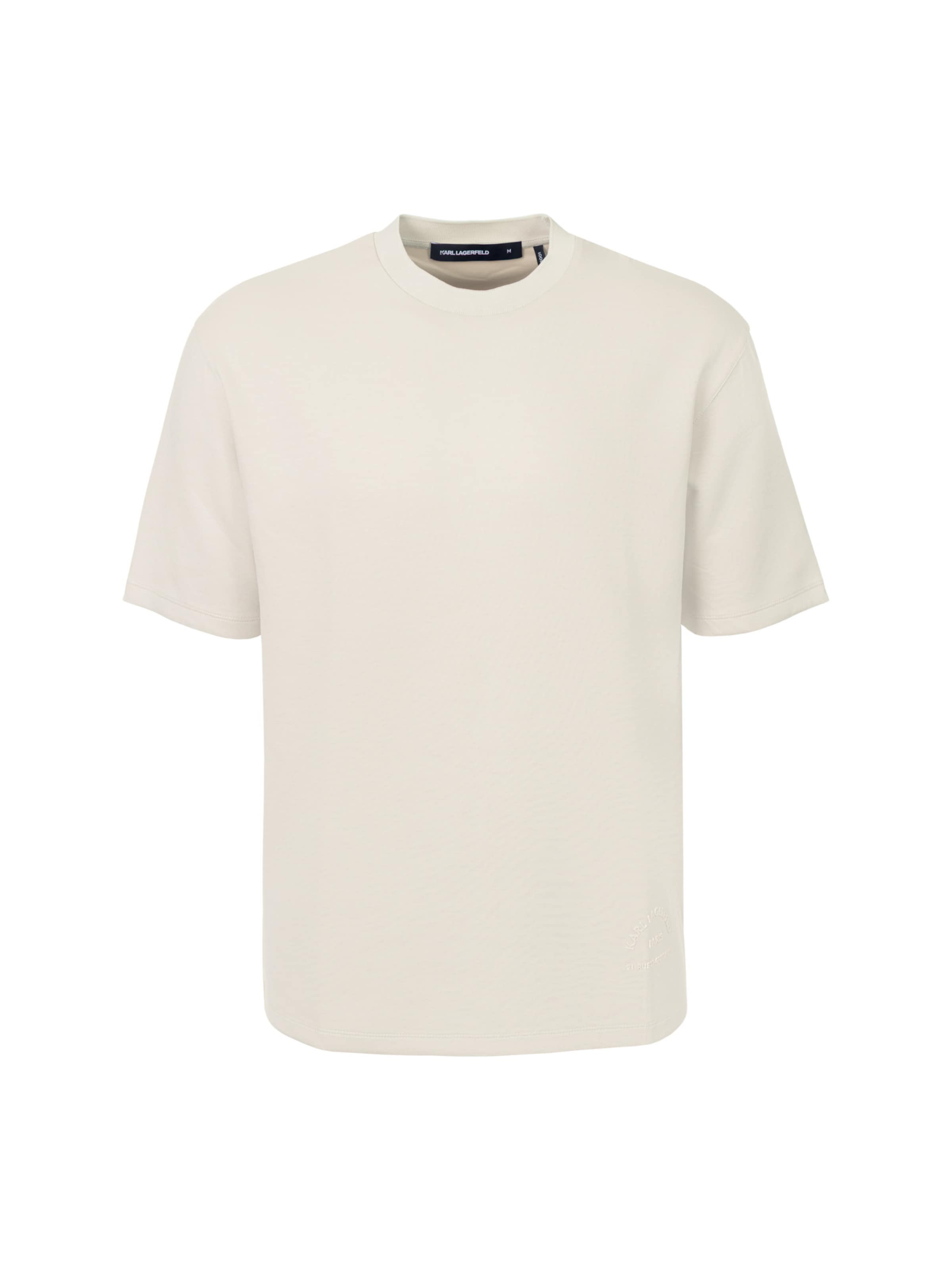 Karl Lagerfeld - Camisa em bege: frente