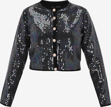 faina Kardigan 'Fashion Look' w kolorze czarny: przód