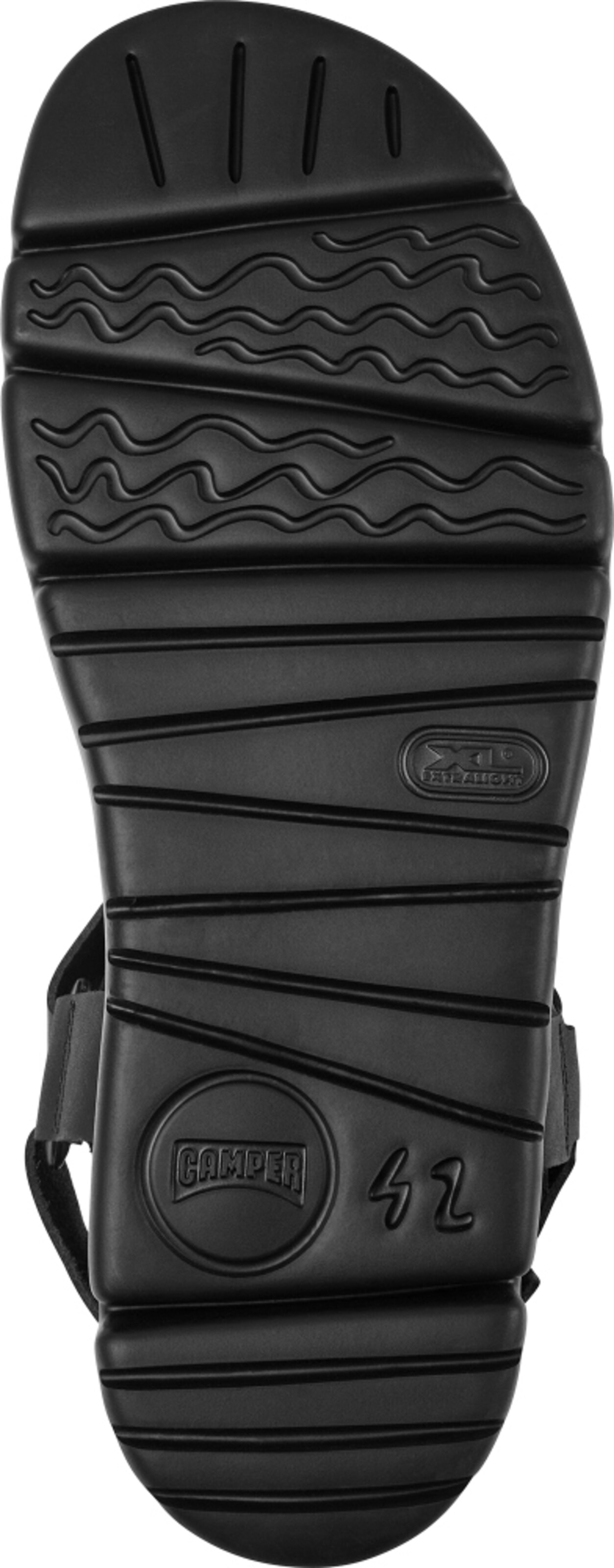 CAMPER Sandalen ' Oruga ' in Schwarz