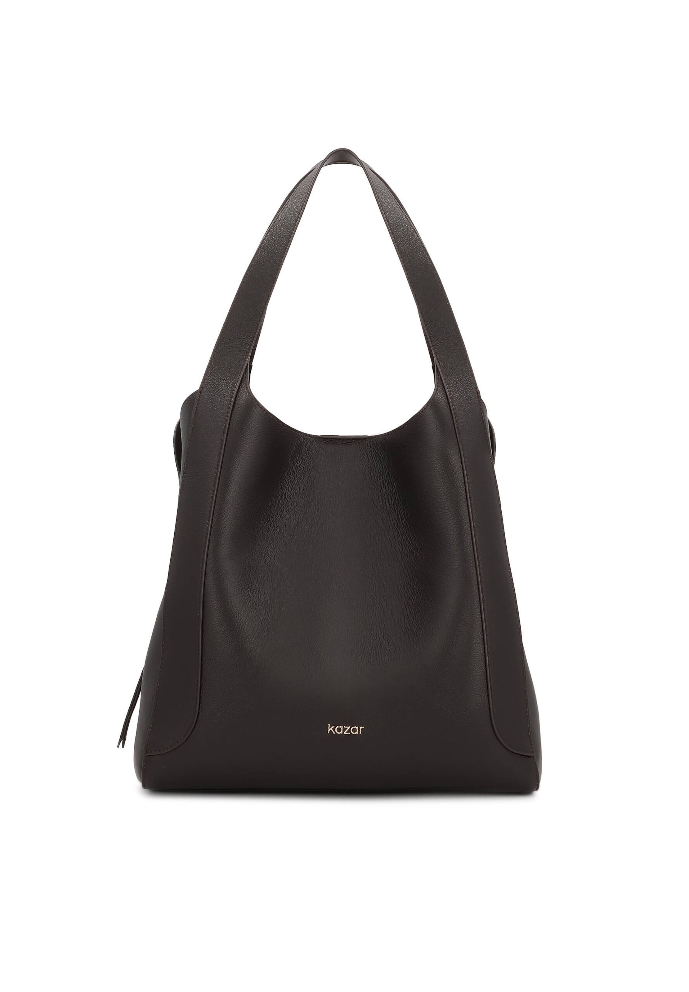 Borsa a mano di Kazar in bronzo: frontale