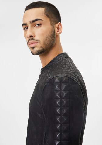 Gipsy by Mauritius Lederjacke in Schwarz