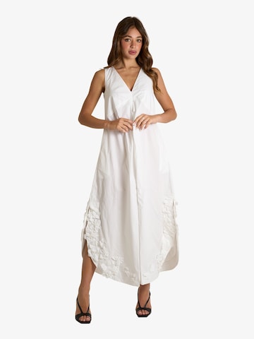 Meimeij Jumpsuit in White: front