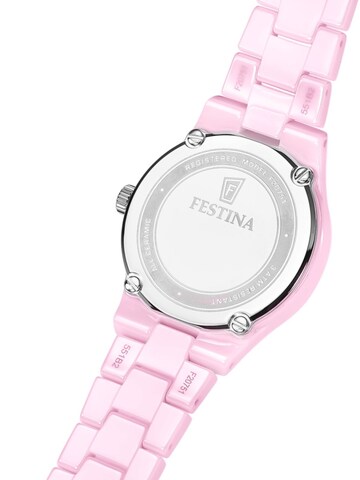 FESTINA Analog Watch 'Watch Ceramic' in Pink