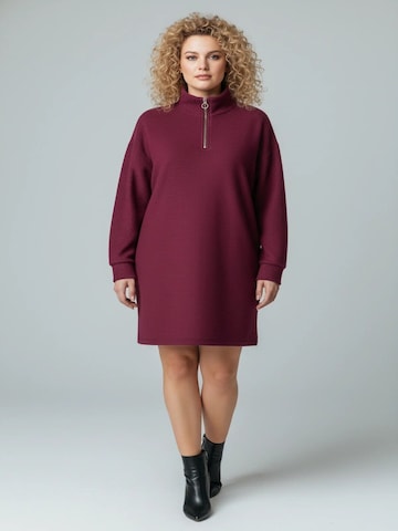Shape Of You Dress in Red: front