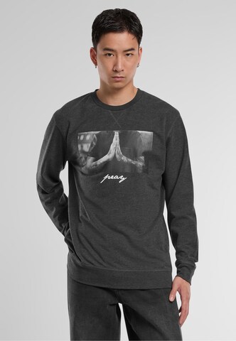 MT Men Sweatshirt 'Pray' in Grau