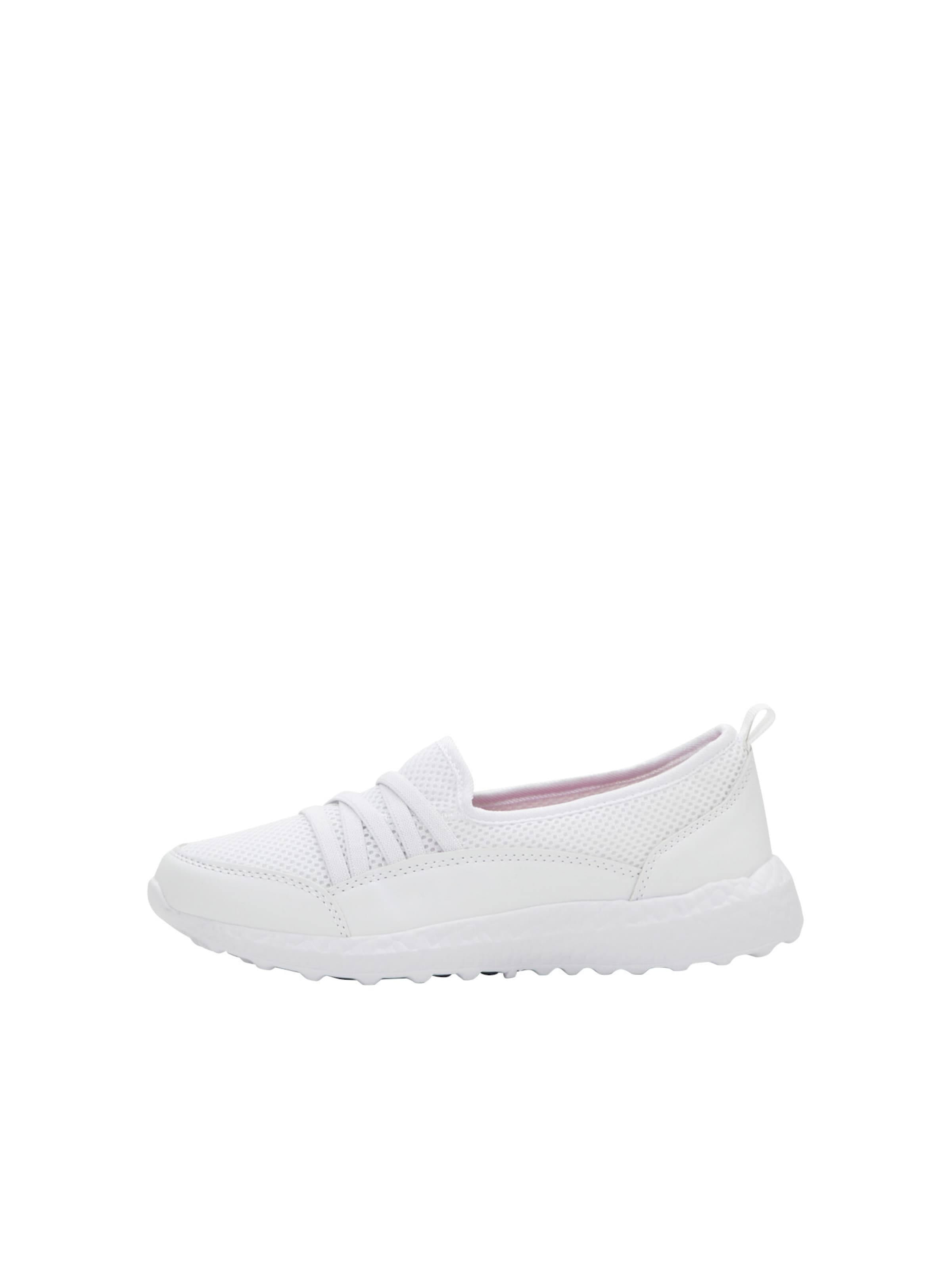 bonprix Sneaker in Weiß: Vorderseite