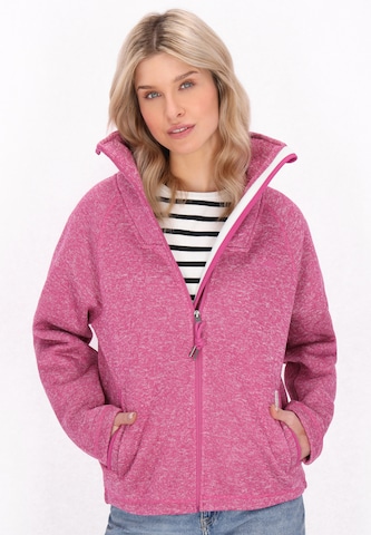 Schmuddelwedda Fleece jacket in Pink: front