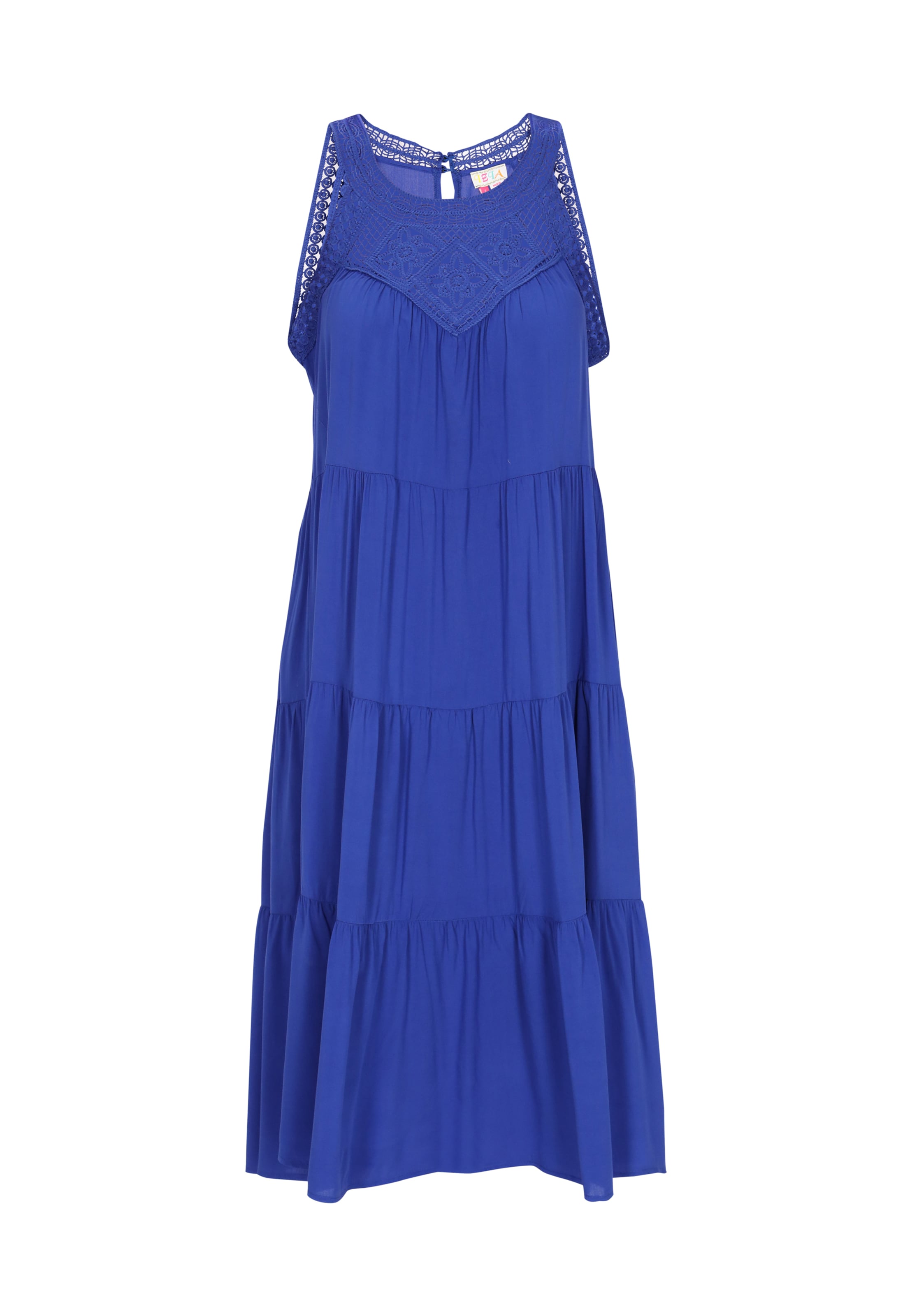 IZIA Kleid 'Boho' in Blau: Vorderseite