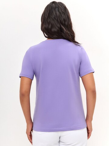 CAT by Maniita Lacitta Shirt 'COUNTRY CAT' in Lila