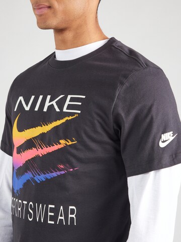 Nike Sportswear Shirt 'SWSH' in Black