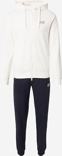EA7 Emporio Armani Jogging komplet u mornarsko plava / prljavo bijela, Pregled proizvoda