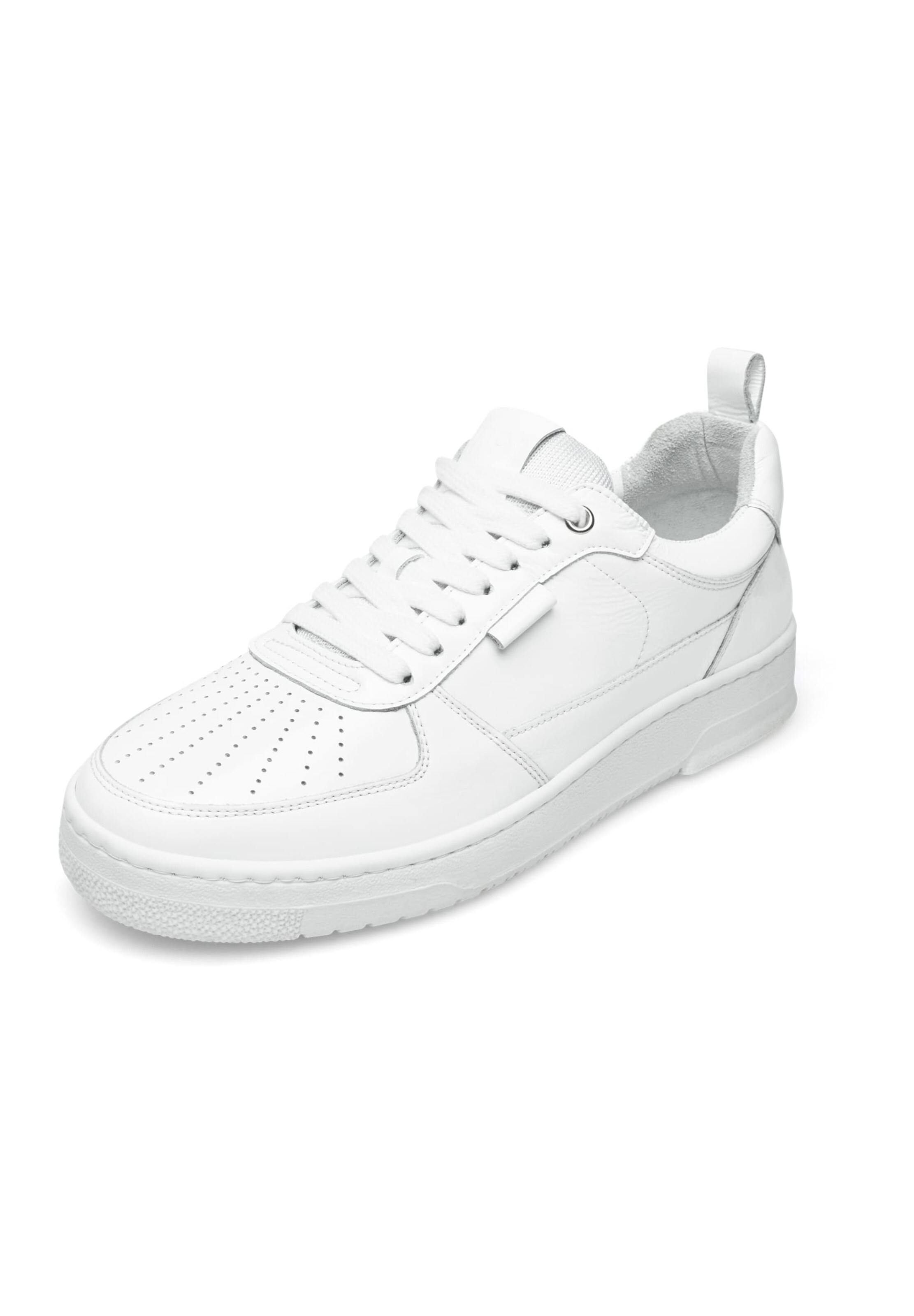 N91 Platform trainers 'Bball AX' in White: front