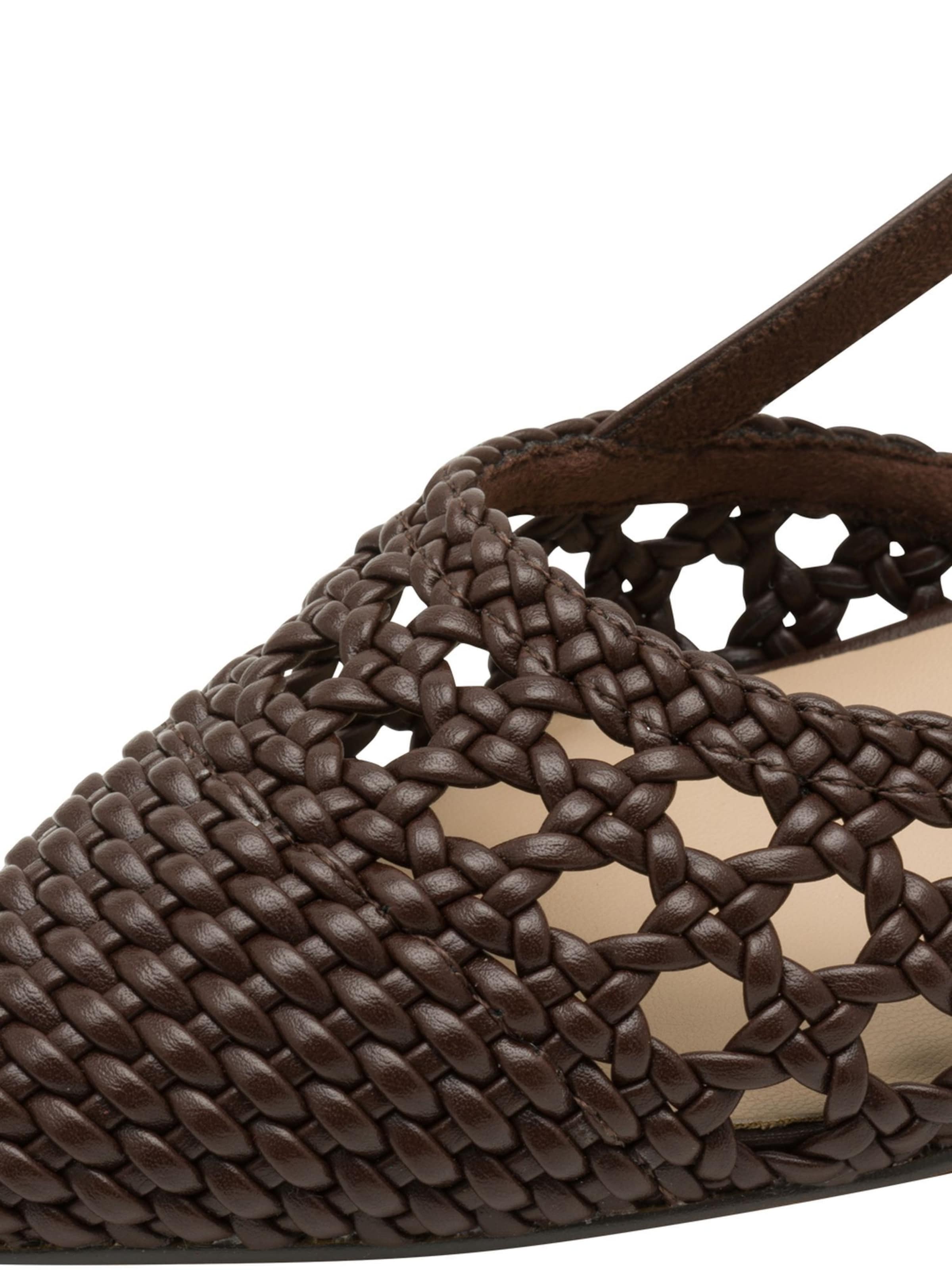 Escarpins à bride arrière MARCO TOZZI en marron