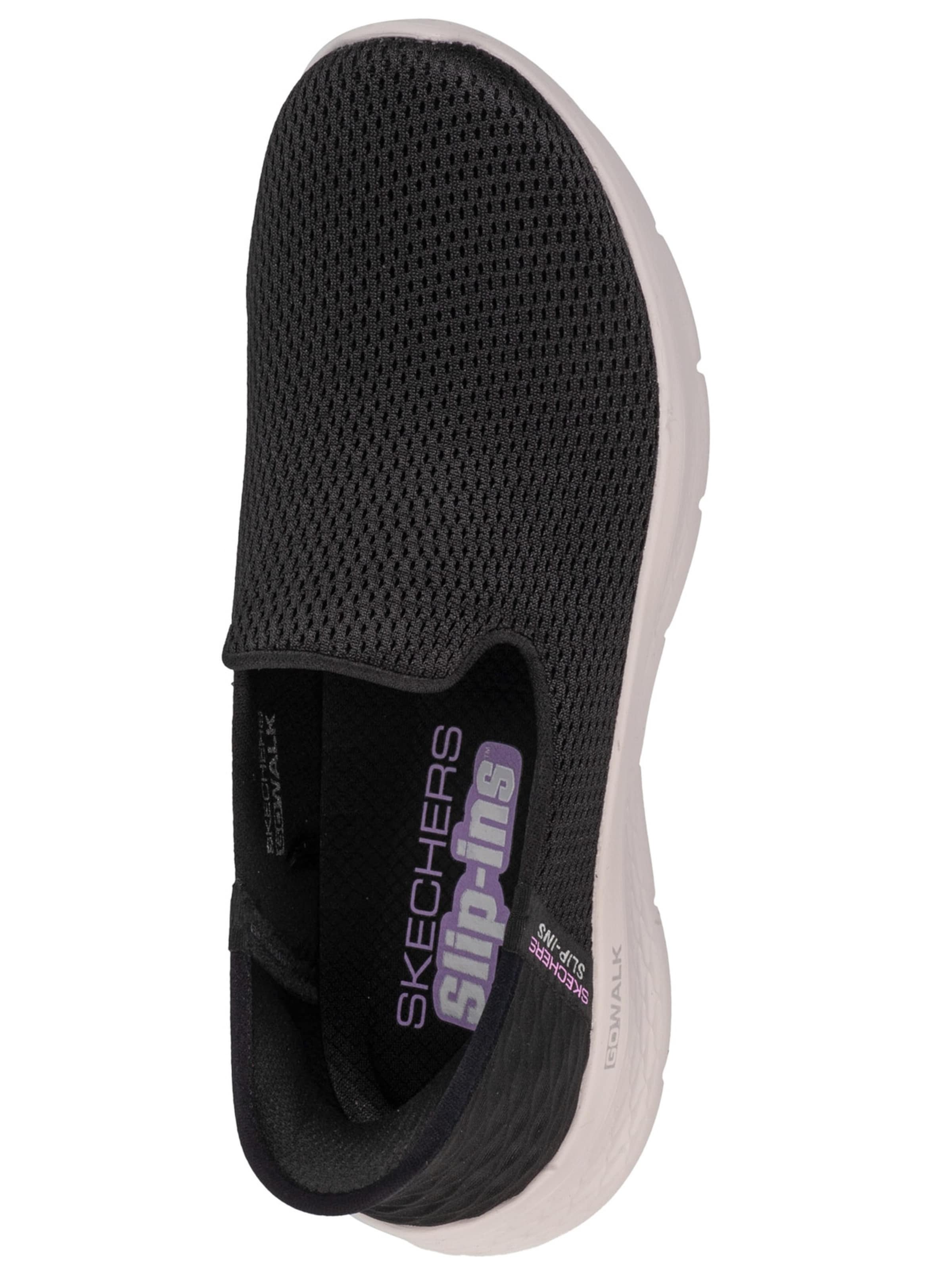 SKECHERS Slip-on 'GO WALK' in Zwart