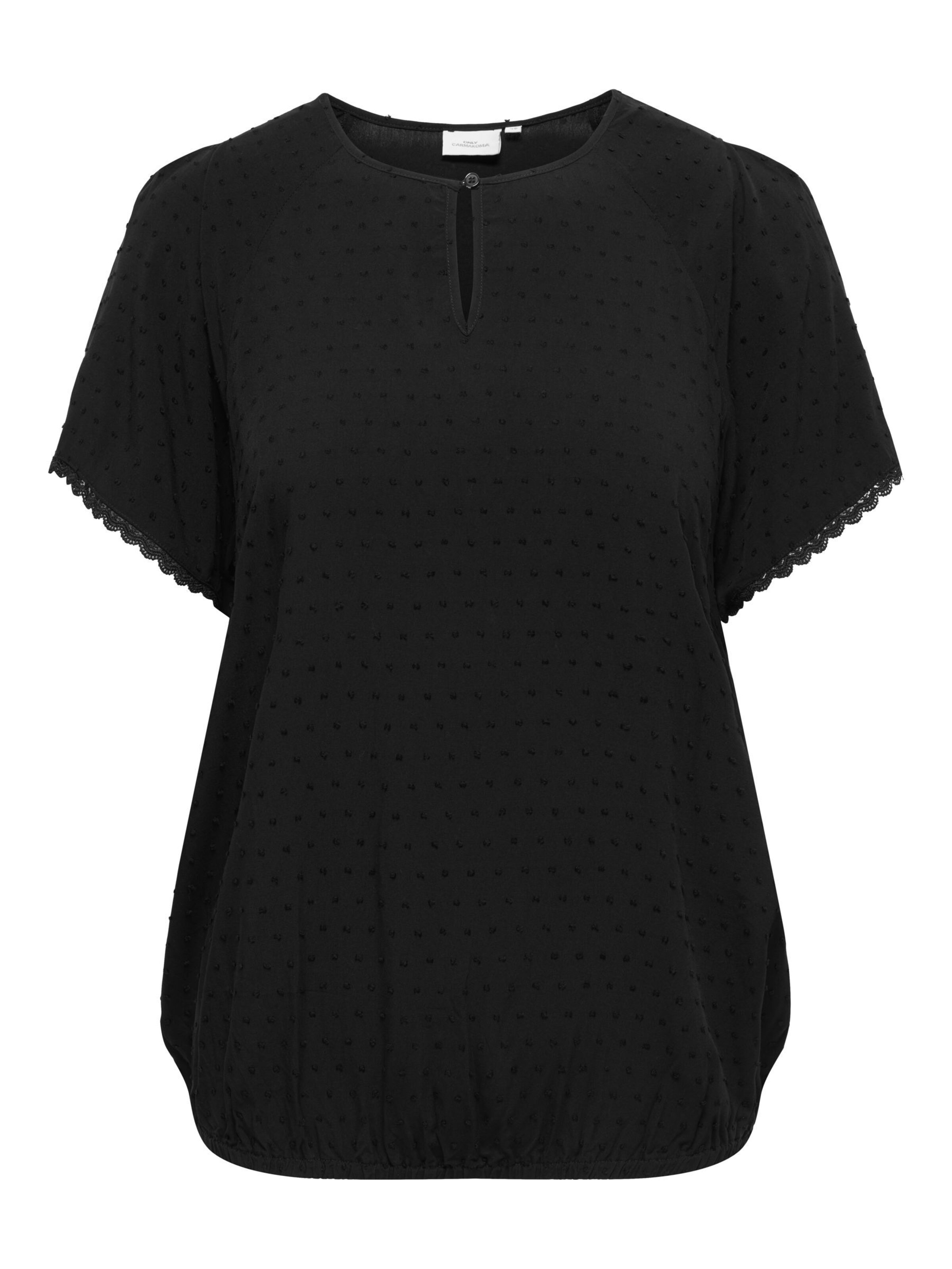 ONLY Carmakoma Blouse 'CARTamara' in Black: front