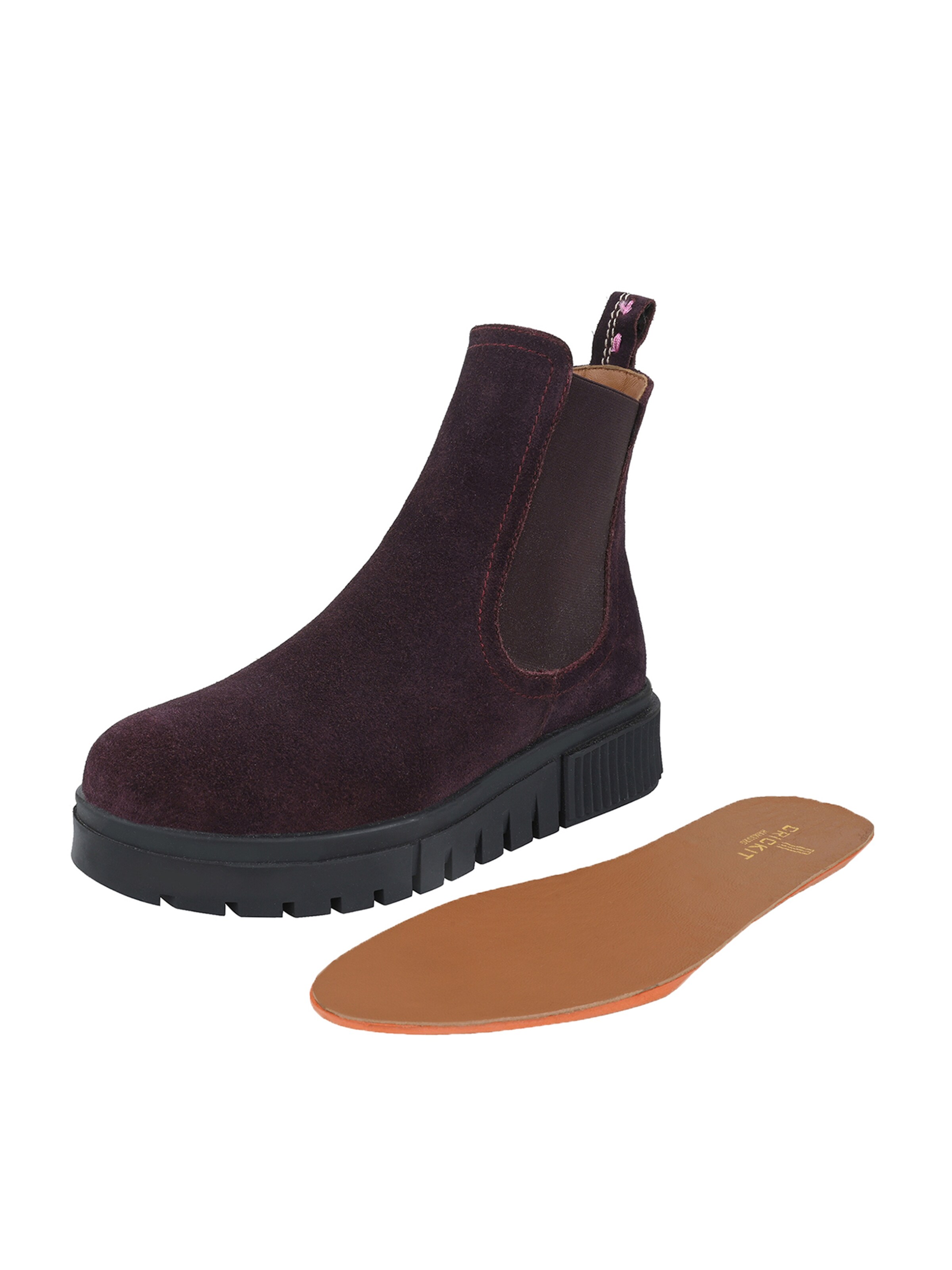 Crickit Chelsea boots ' SISSY ' in Rood