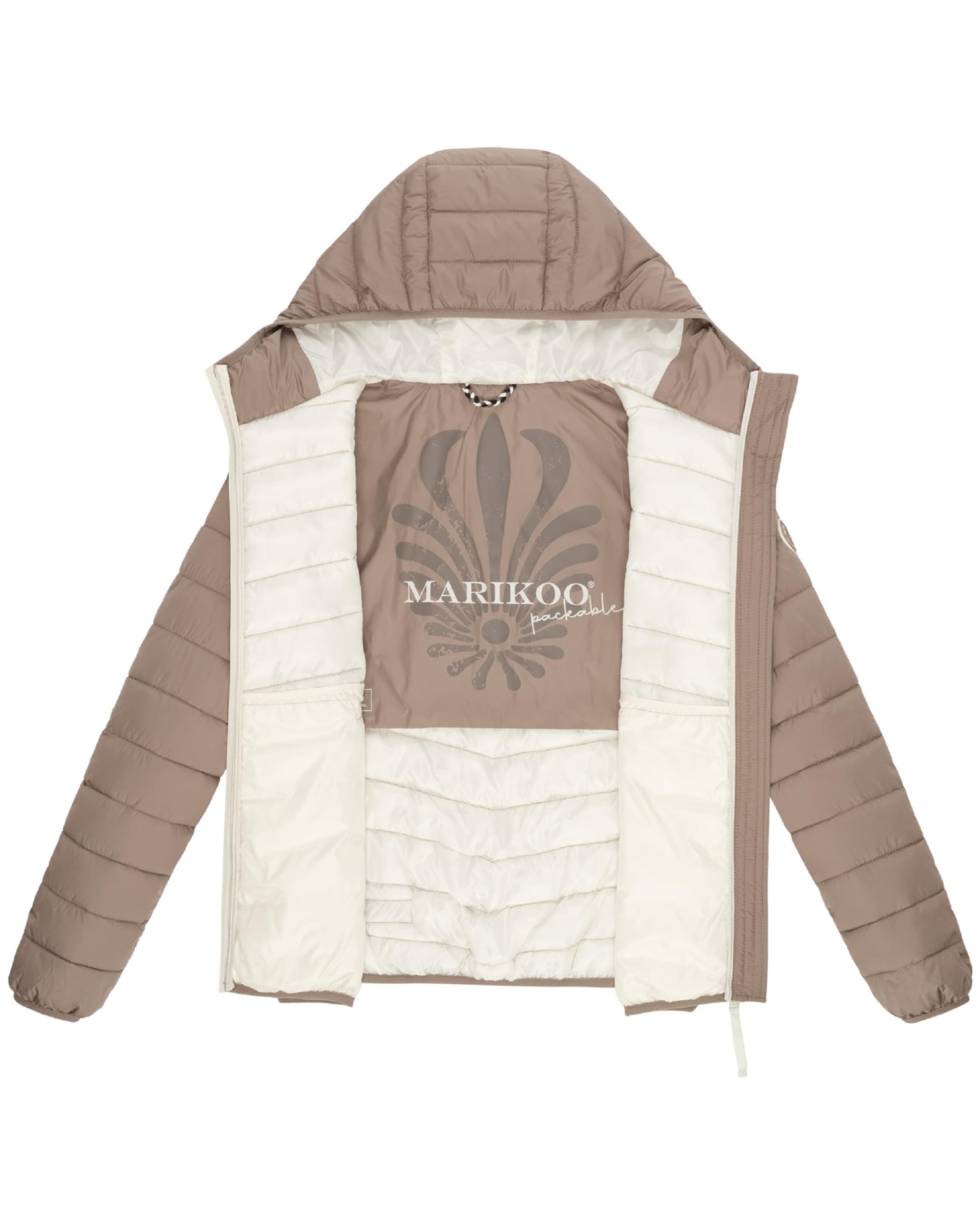 Geacă de primăvară-toamnă 'Pack Mich Ein' de la MARIKOO pe bej