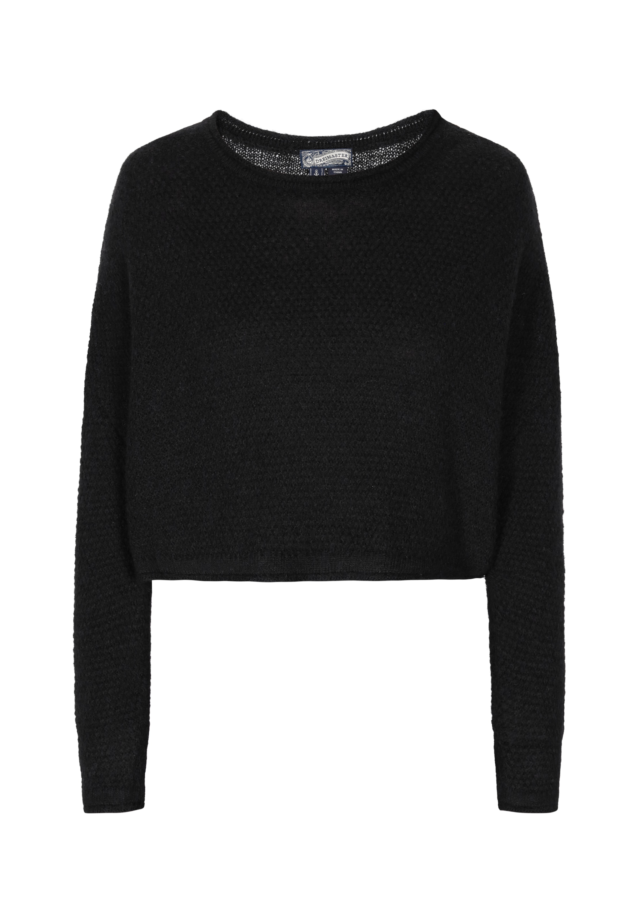 DreiMaster Vintage Neulepaita värissä musta: etupuoli