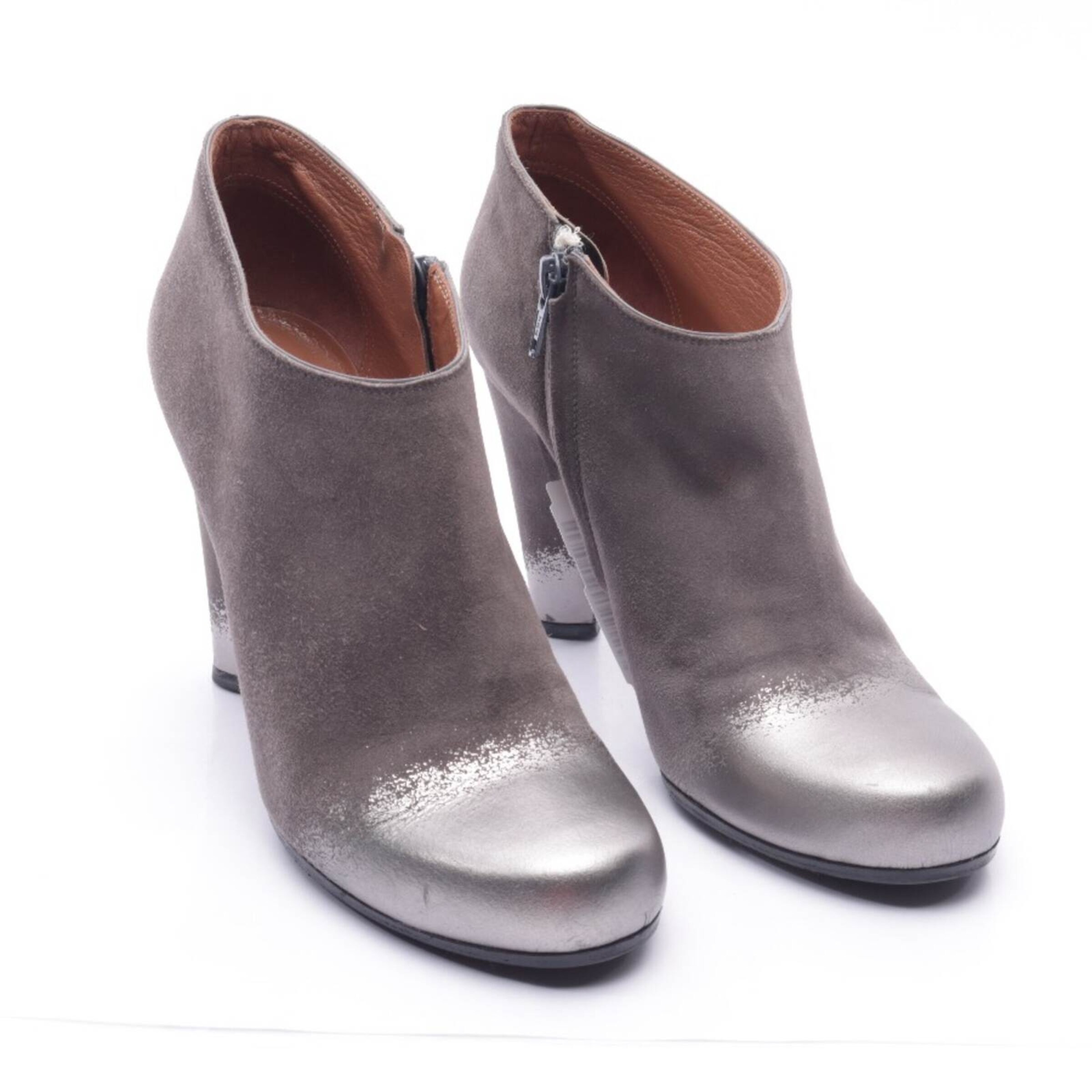 Marc Jacobs Dress Boots in 38 in Grey: front