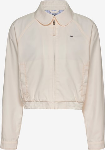 Giacca di mezza stagione di Tommy Jeans in bianco: frontale