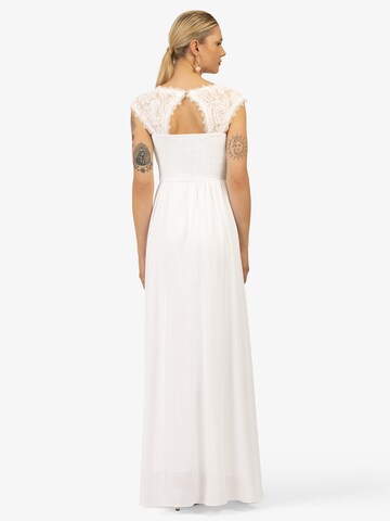 Robe de soirée Kraimod en blanc
