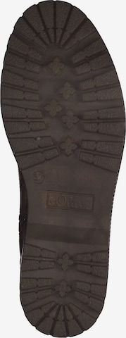 s.Oliver Schnürstiefelette in Braun