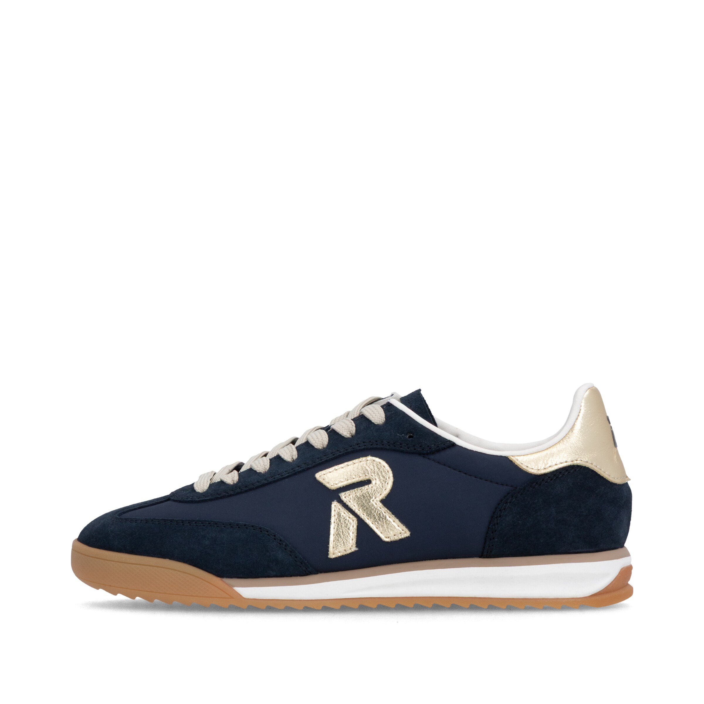 Baskets basses Rieker en bleu