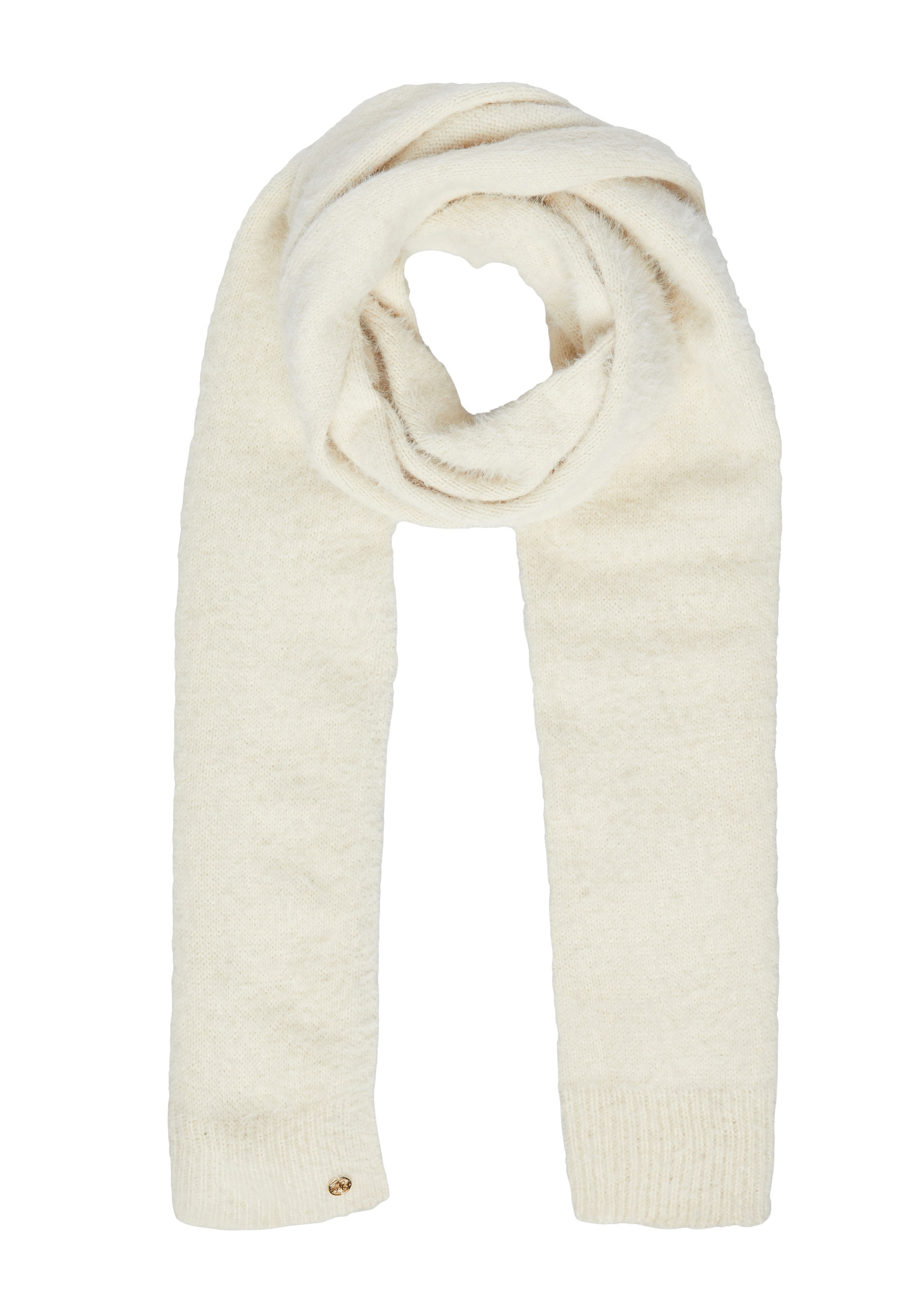 s.Oliver BLACK LABEL Schal in elfenbein, Produktansicht