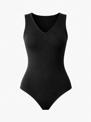 LEAFLETIC Bodysuit 'Leafletic Women’s Bodysuit' in Black: front