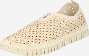 ILSE JACOBSEN Slip-on 'FLATS' in Beige: voorkant