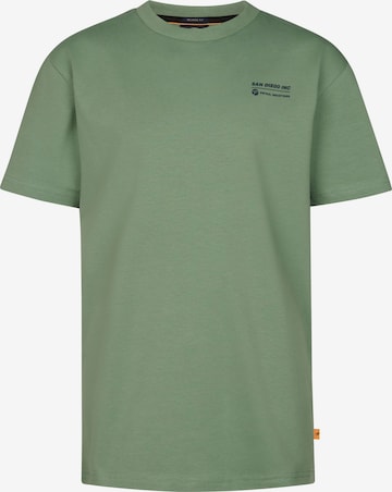 Petrol Industries Shirt in Groen: voorkant