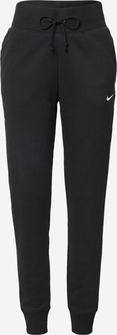 Nike Sportswear Tapered Broek 'PHOENIX' in Zwart: voorkant