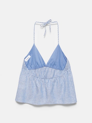 Pull&Bear Top - Modrá